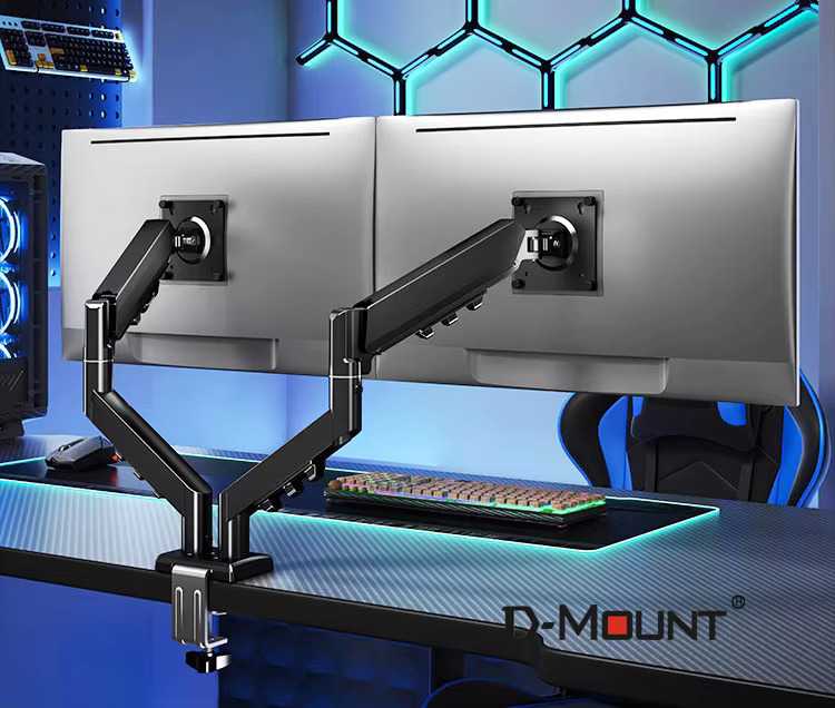 Tablet Lap Desk - D290 Metalen 13'-32' Dubbele Monitor Desktop