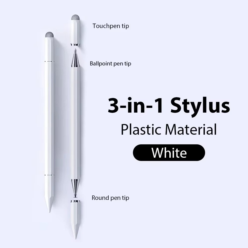 Samsung Tablet Drawing Accessories - Magnetische 3-in-1 stylus-pen voor iPad/Samsung/Xiaomi/Huawei tablets/telefoons,