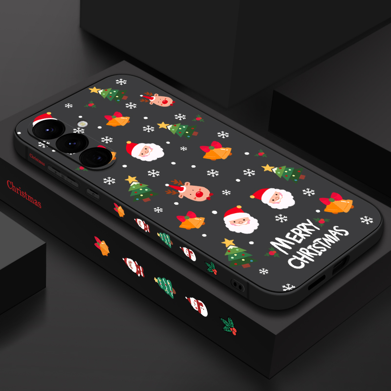 Samsung Galaxy A55 - Kerstpatroon telefoonhoesje voor Samsung Galaxy A18