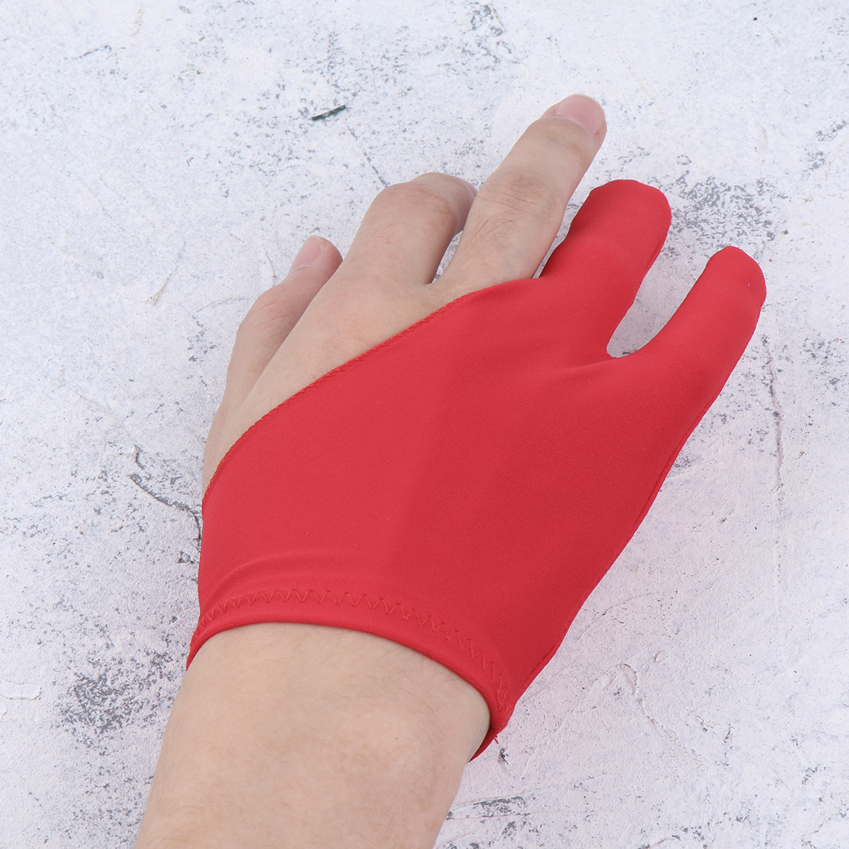 Drawing Glove Artist - 2 stuks kunstenaarshandschoenen, tweevingermodel met gebogen