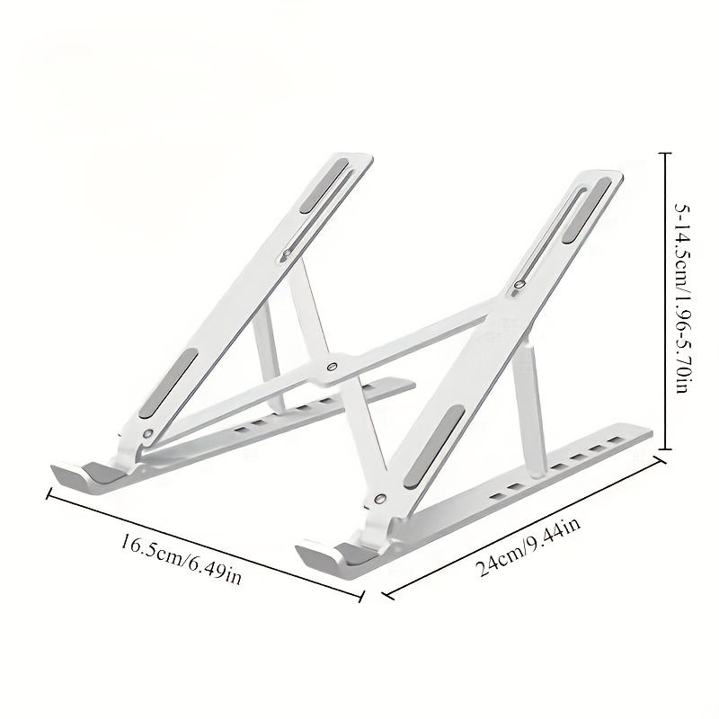 Cooling Stand Tablet - Laptopstandaard, verstelbare opvouwbare notebook-verhoger, draagbare inklapbare