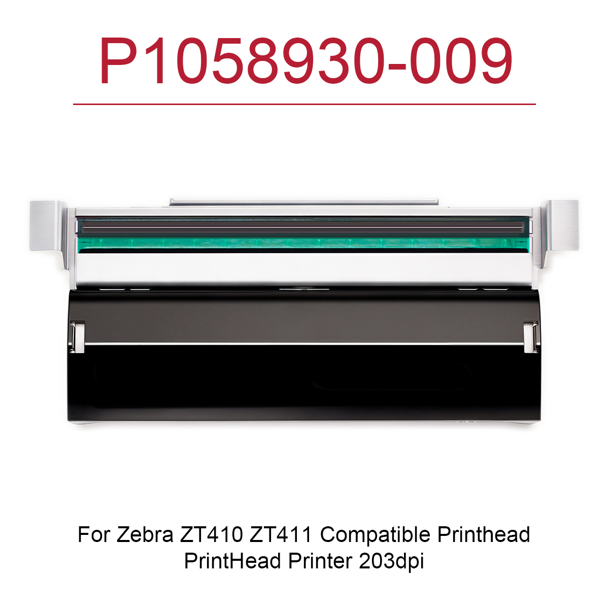 Zebra Tablet Accessories - 203dpi thermische printkop voor Zebra ZT410