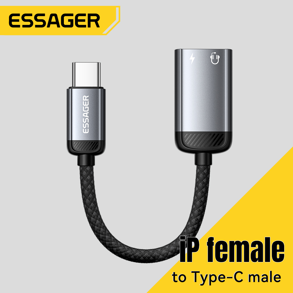 Essager Type C Audio Adapter K - Wired Earphone Lightning recensie en prijs