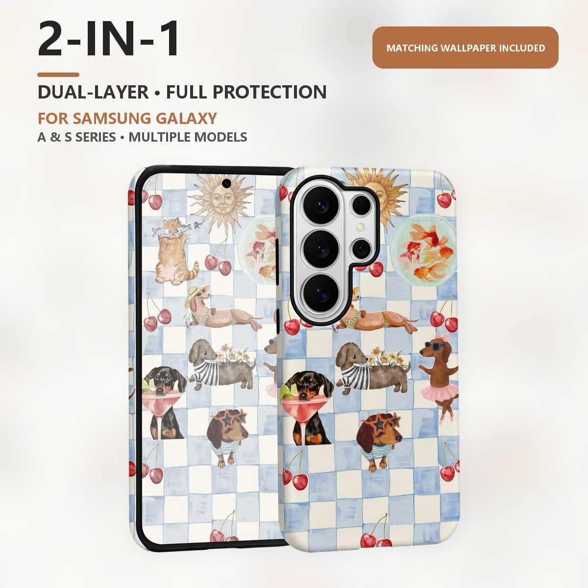 Grappige Honden Zomer 2-in-1 D - Samsung Galaxy S24 recensie en prijs