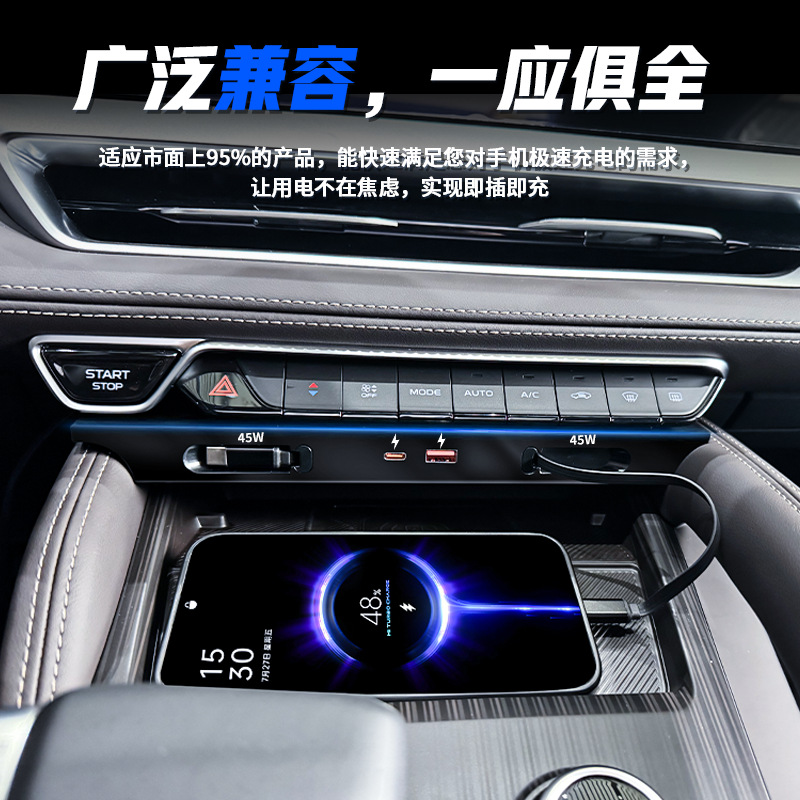 Geely Monjaro 2021-2025: oplaa - Usb Hub Type C recensie en prijs