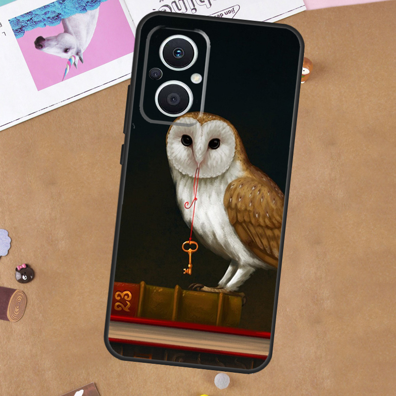 Cartoon-uilenhoesje voor OPPO  - Oppo Reno 12 recensie en prijs