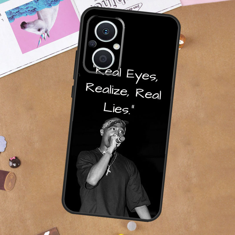 Rapper 2pac Tupac hoesje voor  - Oppo Reno 12 recensie en prijs