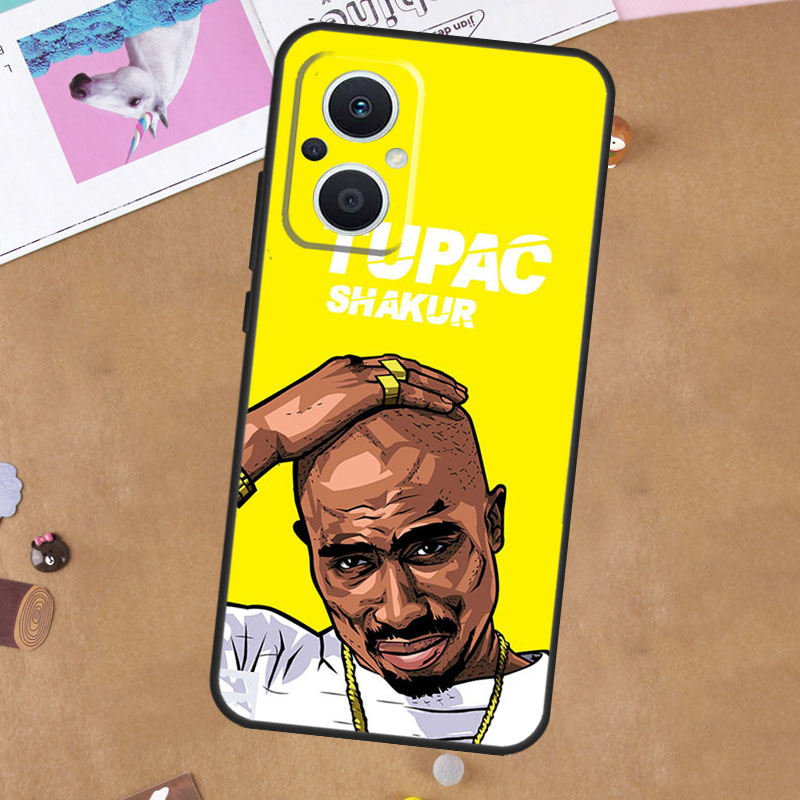 Rapper 2pac Tupac hoesje voor  - Oppo Reno 12 recensie en prijs