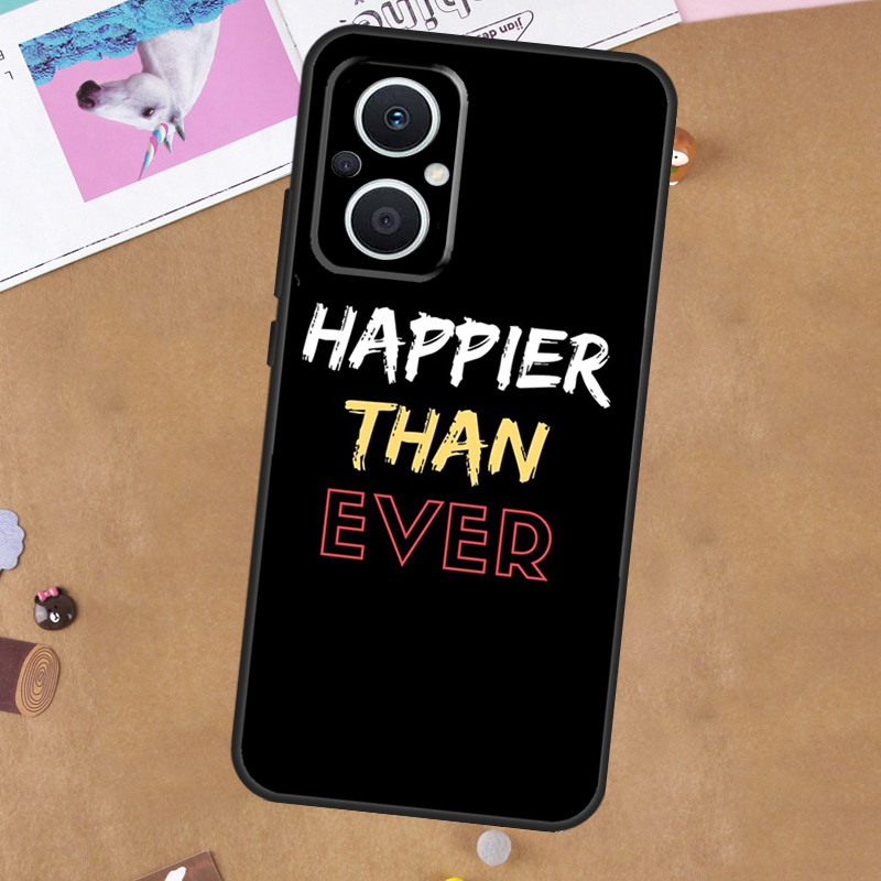 Happier Than Ever hoesje voor  - Oppo Reno 12 recensie en prijs