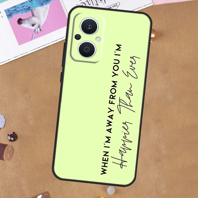 Happier Than Ever hoesje voor  - Oppo Reno 12 recensie en prijs
