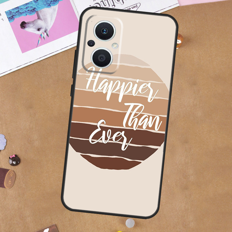 Happier Than Ever hoesje voor  - Oppo Reno 12 recensie en prijs