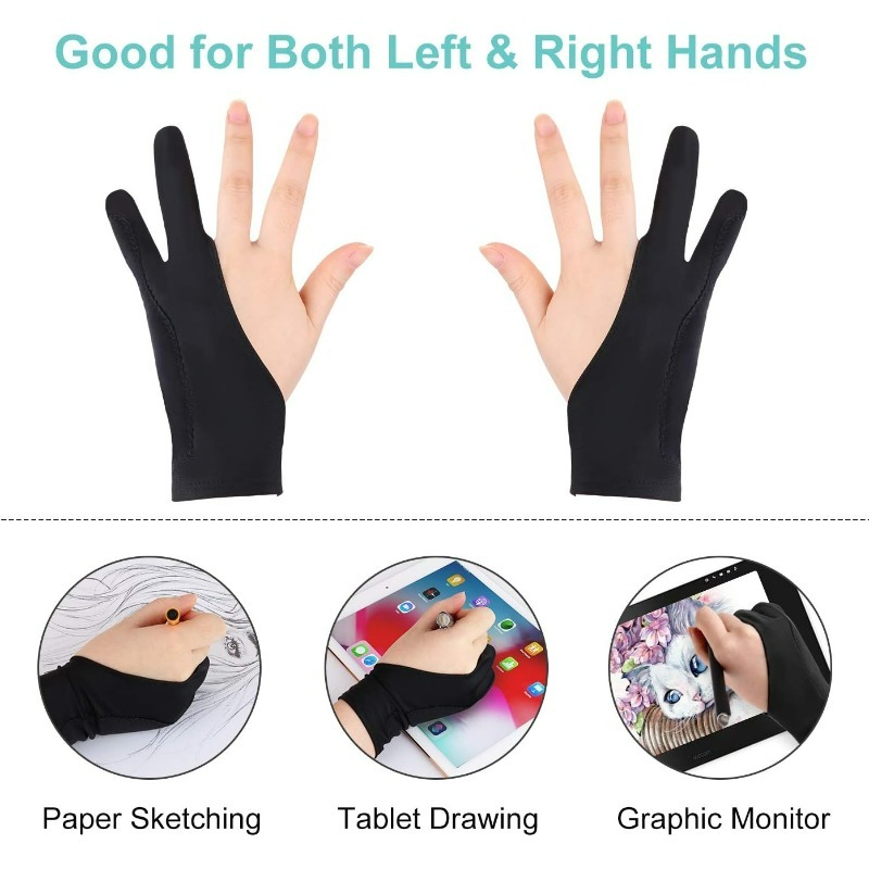 Anti-touch tekenhandschoenen v - Drawing Glove Artist recensie en prijs