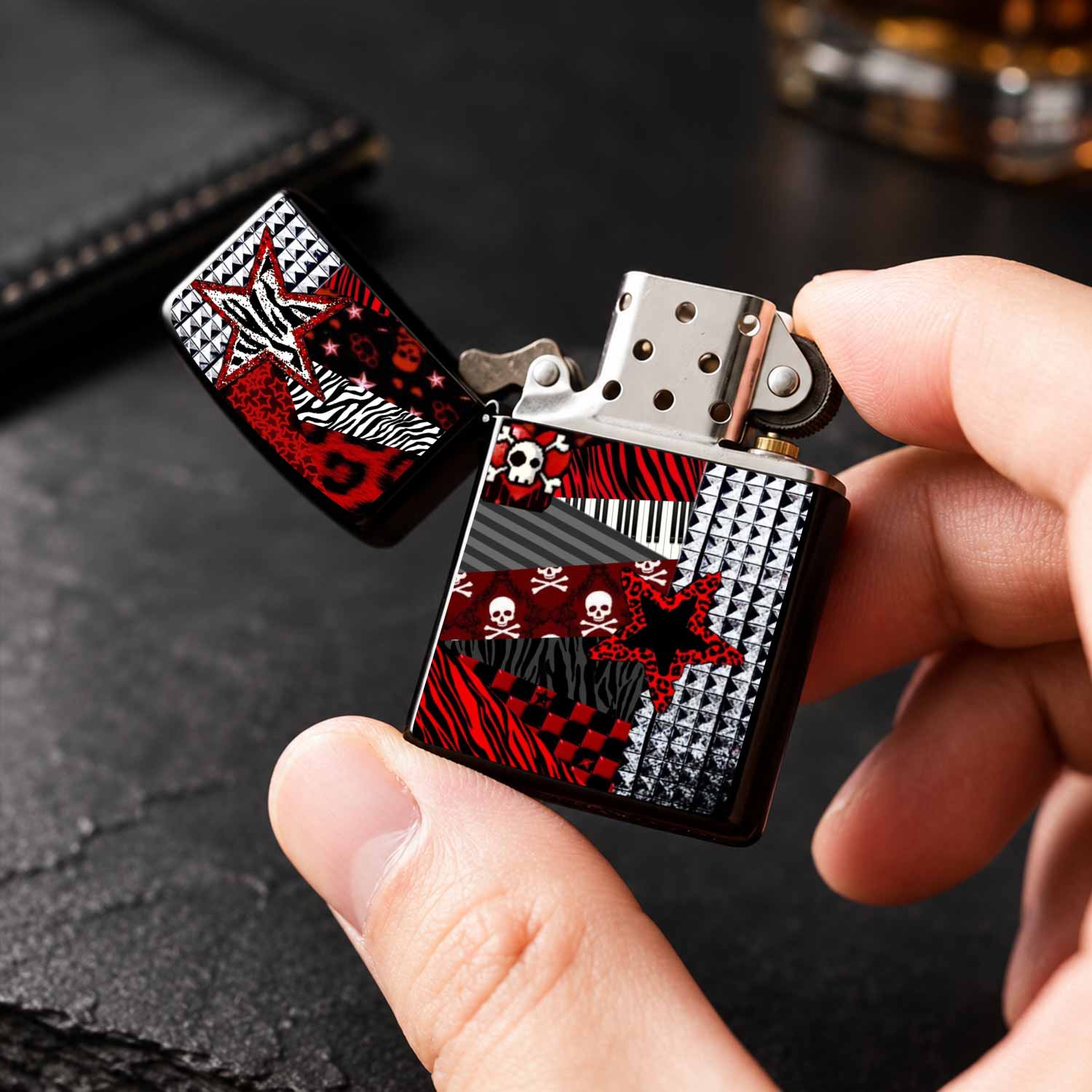 Trendy aansteker met een rood- - Zebra Tablet Accessories recensie en prijs