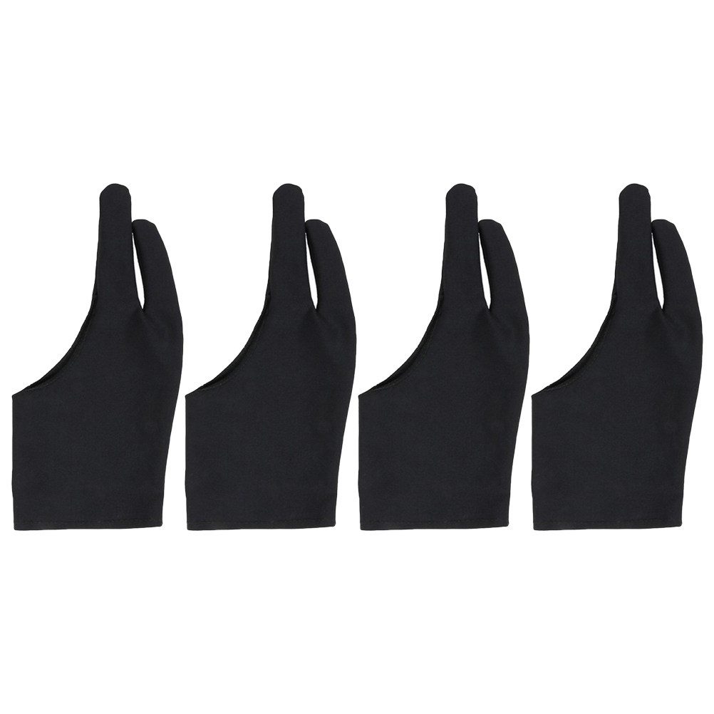 4 stuks spandex handschoenen m - Drawing Glove Artist recensie en prijs
